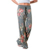 Straight Print Casual Multi Pocket Vintage Clothing Harem Pants