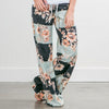 Straight Print Casual Multi Pocket Vintage Clothing Harem Pants