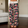 Straight Print Casual Multi Pocket Vintage Clothing Harem Pants